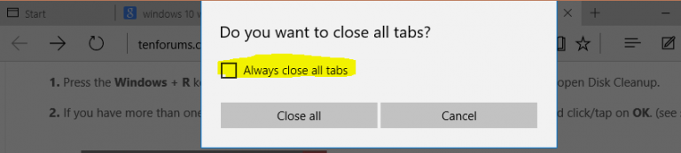 close all browser windows